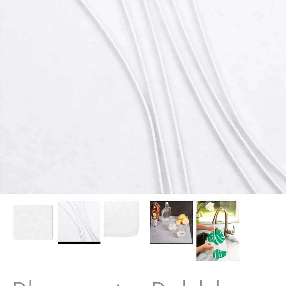 Silicone hand silk-screened placemats and coasters by moderntwist